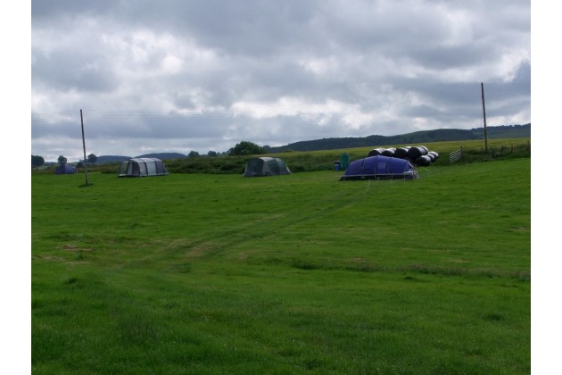 Our field for tents