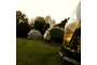 Glamping Nature Domes at Top of the Woods - perfect to watch a stunning Welsh sunset!